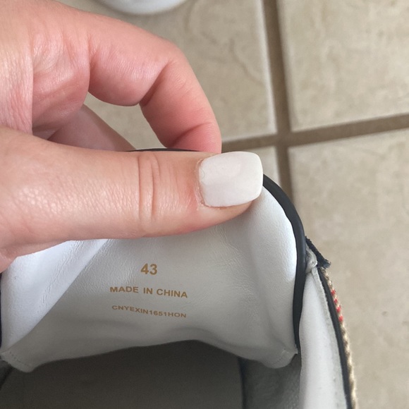 COPY - Mens Burberry sneakers size 43 - Picture 4 of 4